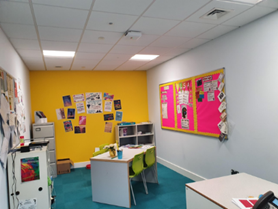 Photo of inside of the Gorwel