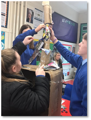 Picture of pupils working within the department